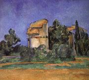 Paul Cezanne pigeon tower Spain oil painting artist